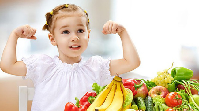 Dinh dưỡng đóng vai trò quan trọng trong việc tăng sức đề kháng cho trẻ